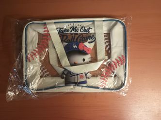 Los Angeles Dodgers Hello Kitty bag