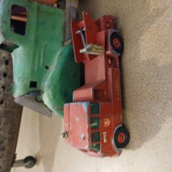 Vintage Toys,train Set,wood Canoe,1930 American Airlines Airplain ,vintage Porcelain Dolls