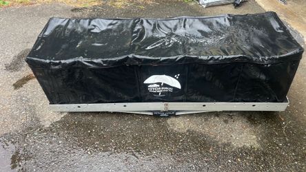 Hitch-Haul with cargo bag and bins
