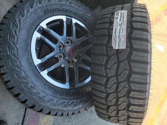 TRD OEM 18" TOYOTA TACOMA TRD sport Wheels With New HANKOOK DYNA PR0 XT 2026