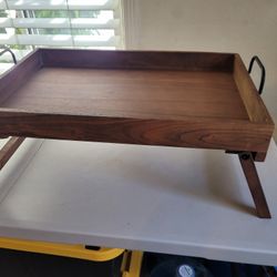 Wood Board Tray 20x13 In