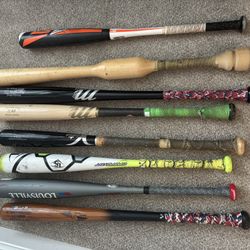 wood and metal baseball bats(send offer)
