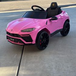 Pink Kids Lamborghini Urus 