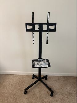 Rfiver Mobile TV Stand for 23-65 Inch LCD LED Flat/Curved Panel Screen