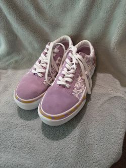 Women's Vans Old Skool Stacked Wavy Days Platform Shoes