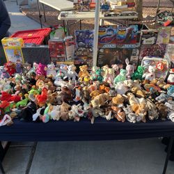 Beanie Baby Collection Yard Sale 