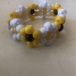 Flower Cuff Bracelet 