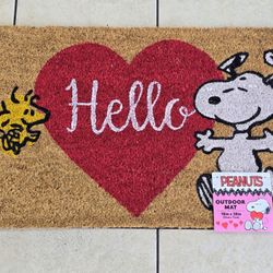 ♥️ Snoopy Valentine's Outdoor Mat ♥️