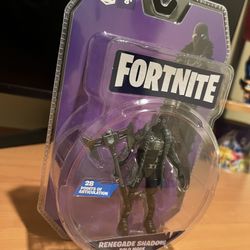 Fortnite FNT0644 4-inch Solo Mode Renegade Shadow Core Figure, Highly Detailed with Harvesting Tool, Styles