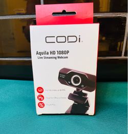 Brand new in box CODI Aquila HD 1080P webcam