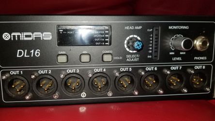 Midas DL16 Stage Box