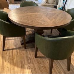 Bayside Wood Dining Set $350 Or Best Offer