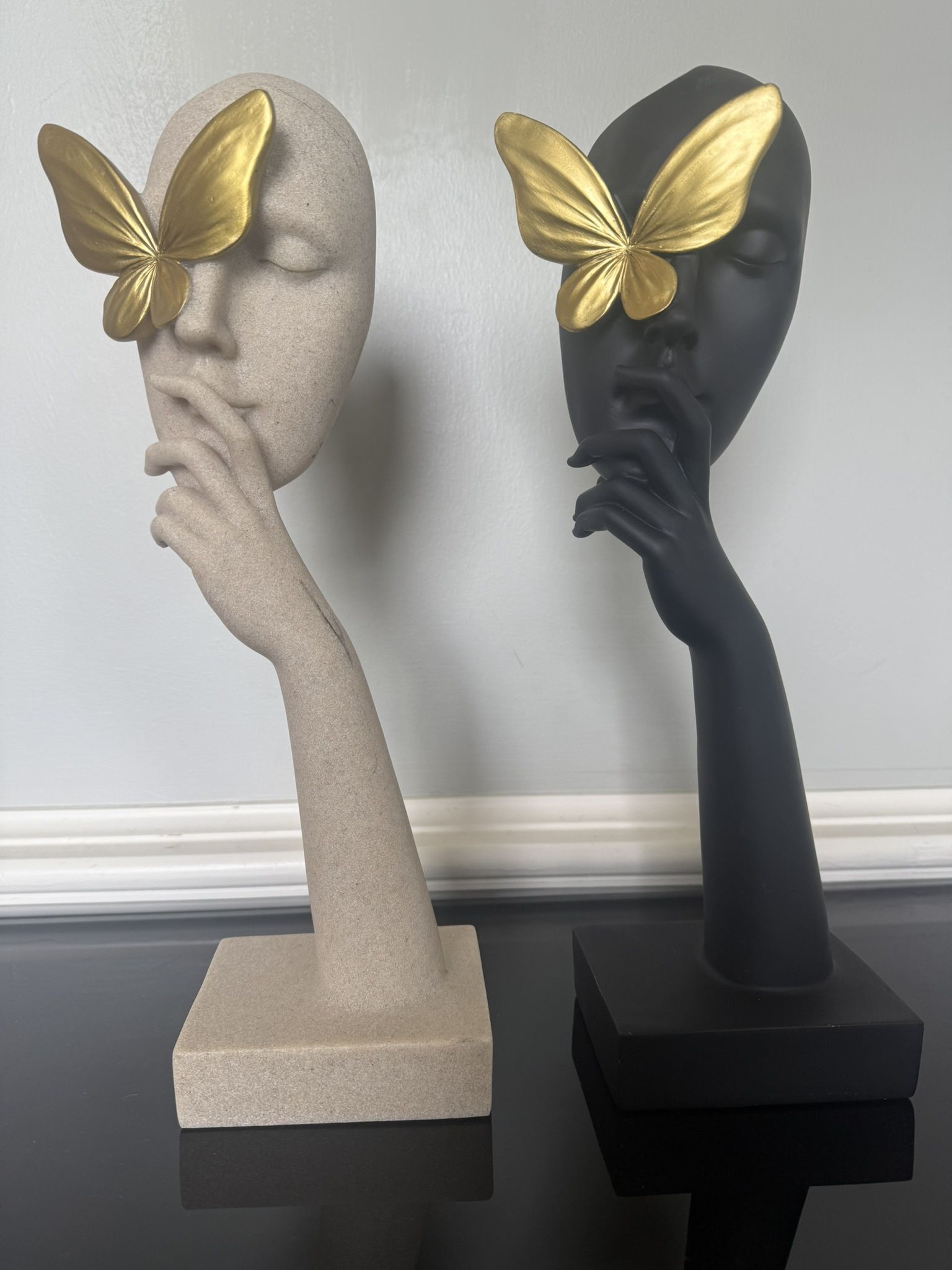 Creative Abstract Thinking Statues