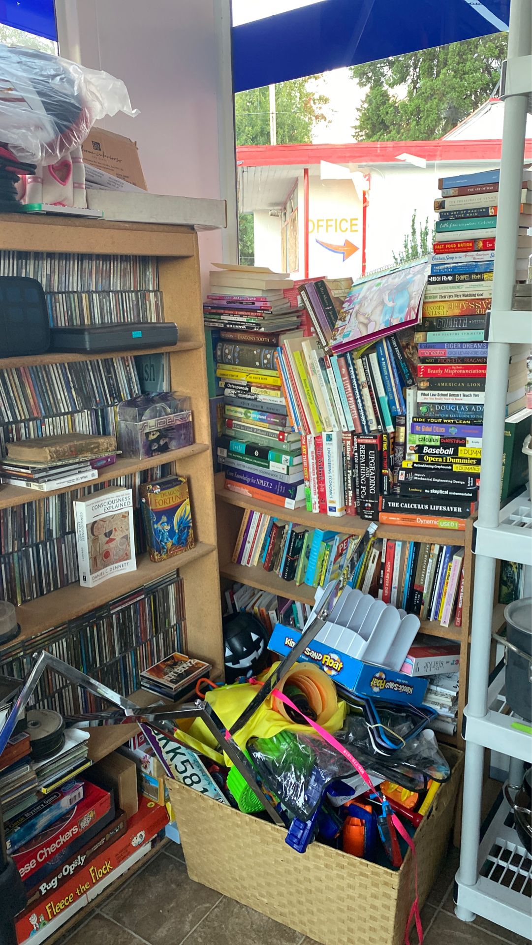 Books and dvds