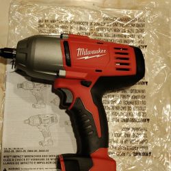 M18 Milwaukee Lithium-Ion Cordless 1/2 in. Impact Wrench W/ Friction Ring (Tool-Only)
