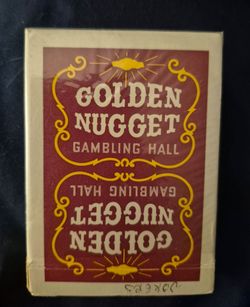 Vintage Golden Nugget Gambling Hall Playing Cards