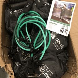 Cables Resistance Bands Set (stackable 150lbs & hypoallergenic) 