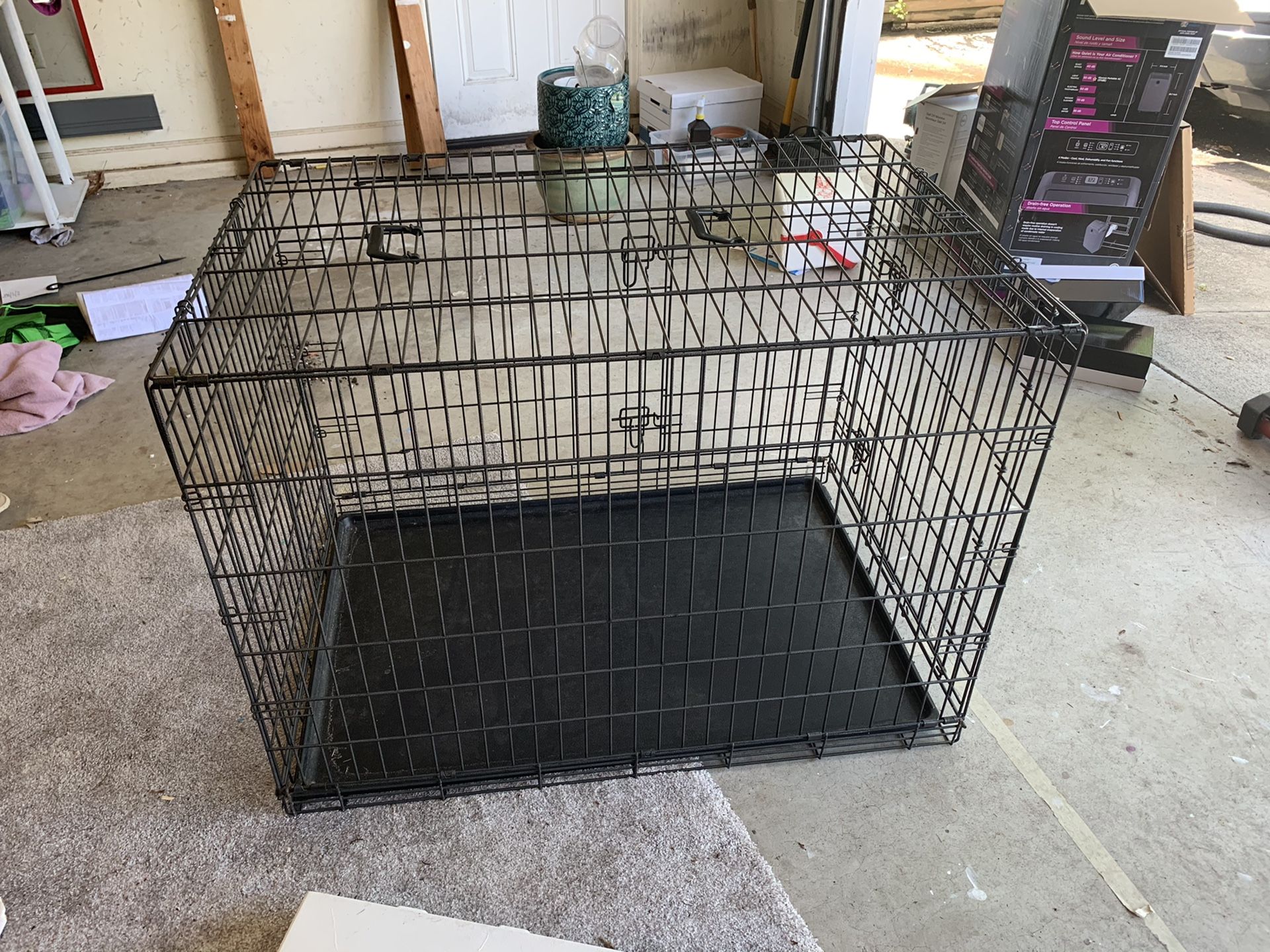 Large dog crate