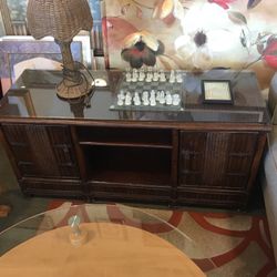Bamboo Tv Stand