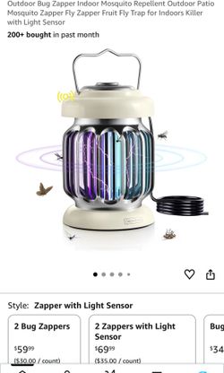 Outdoor Bug Zapper Indoor Mosquito Repellent / Insectos para exteriores, repelente de mosquitos para