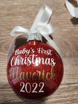 Baby's First Christmas Ornament 
