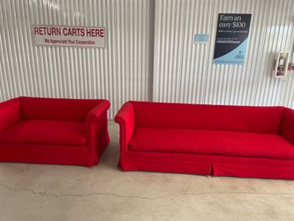 8ft sofa and loveseat