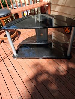 Black table tv