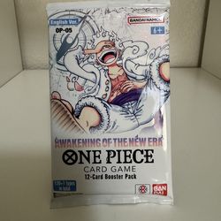 One piece op05 single booster