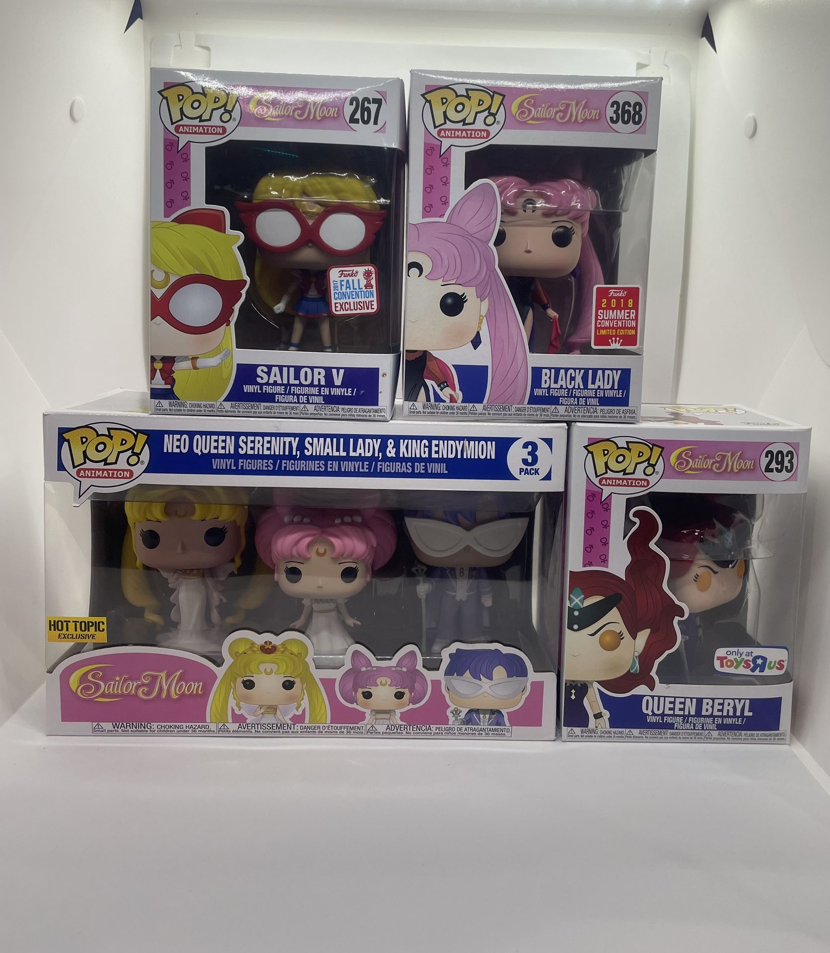 Sailor Moon Funko Pop Lot