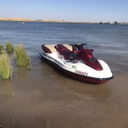 2000 Sea Doo LRV Bambardier 4 Seater Jet Ski