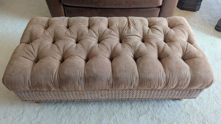 Storage ottoman, large