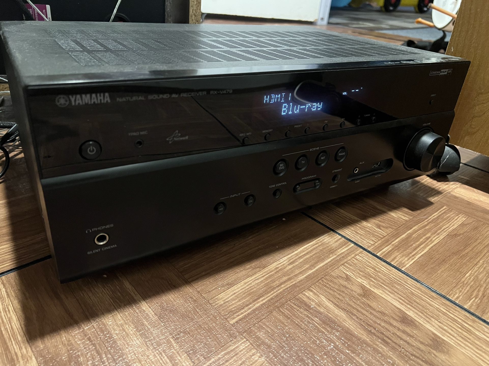 Yamaha RX-V479 complete 5.1 Home Theater System w/ Samsung Speakers + Powered Sub