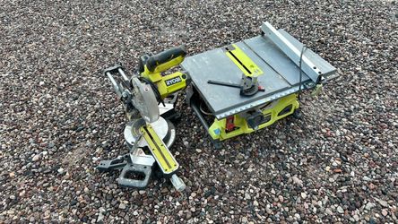 Ryobi Table Saw and Miter Saw Bundle