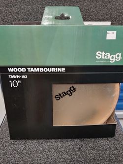 Stagg 10" Wood Tambourine