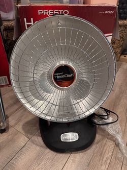 Presto HeatDish Parabolic Electric Heater Stock No. 07924