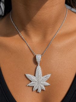 Iced out leaf