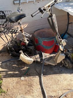 Gas scooter
