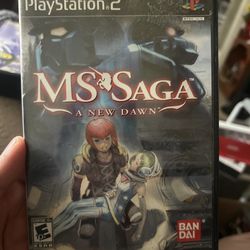 MS Saga: A New Dawn - PlayStation 2