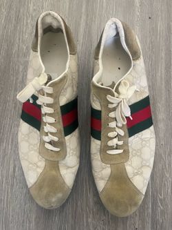 Gucci Guccissima GG Logo Leather Men’s Sneakers