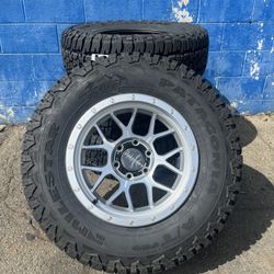 Falcon TX-Titan Wheels 17”6x139.7 W Milestar Patagonia  AT Pro 285/70/17