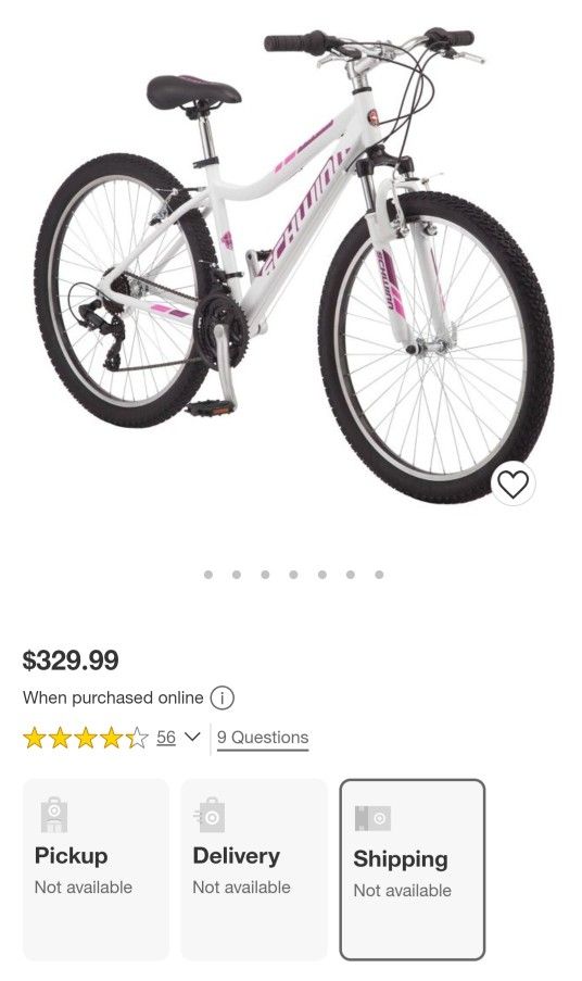 Schwinn
Schwinn Women's Ranger 26" Mountain Bike - White