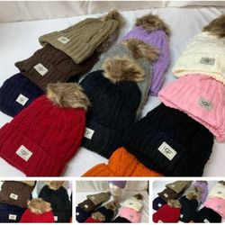 Ugg And Pink Winter Insulated Hats