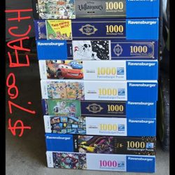 Puzzles - Disney Ravensburger 1000 Pieces