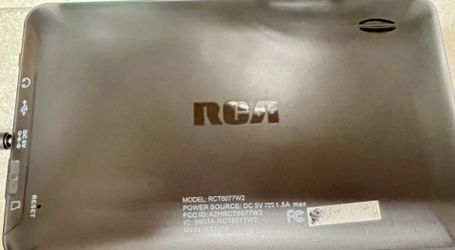 RCA RCT6077W2 Black 7"' 4GB Android Tablet