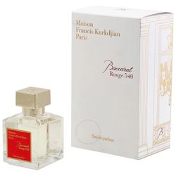 francis kurkdjian baccarat rouge 540 extrait de parfum baccarat white bottle