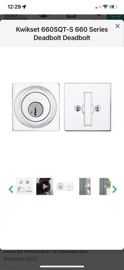 Deadbolt Single Cyl