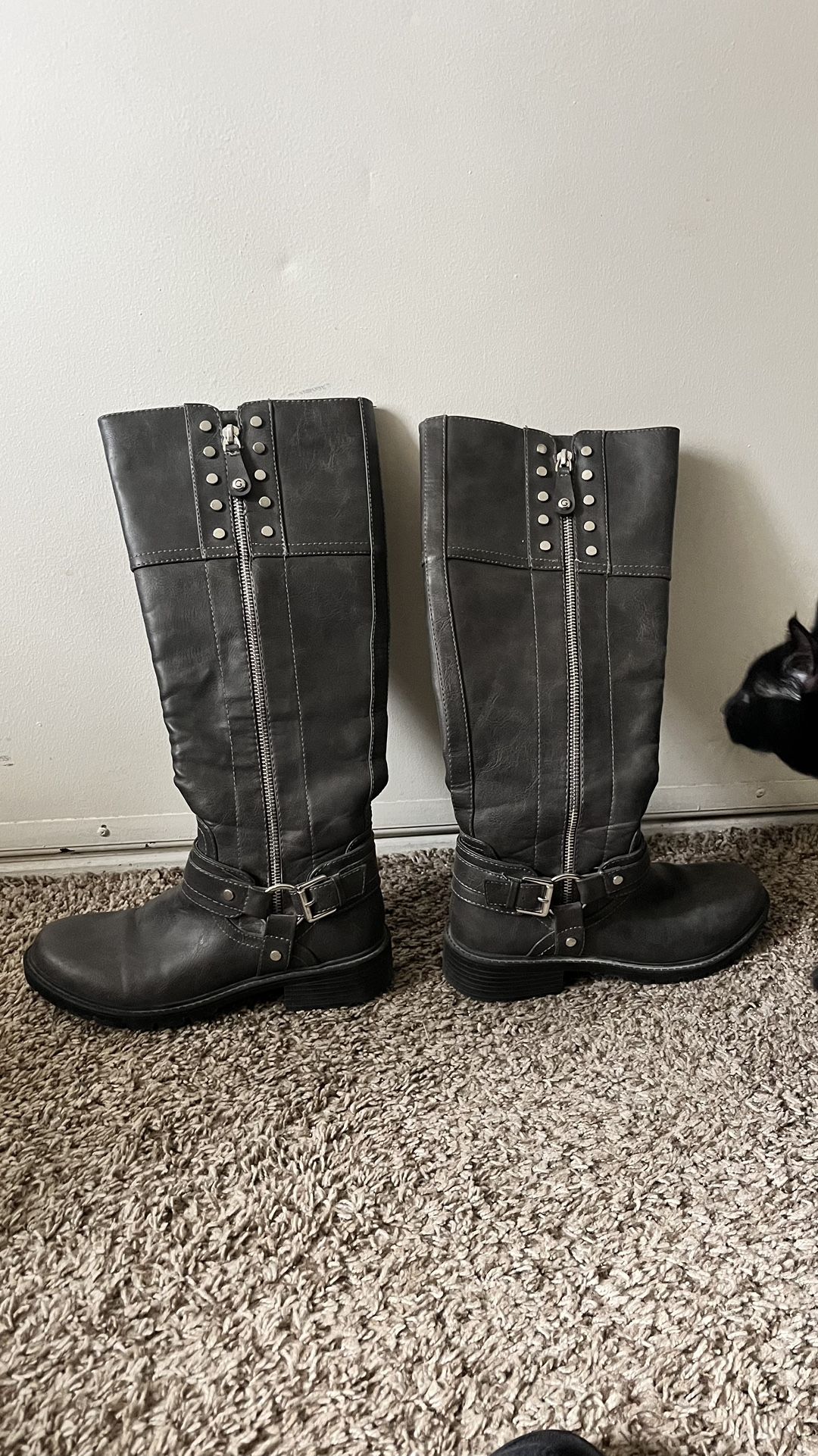 Ladies Calf High Boots