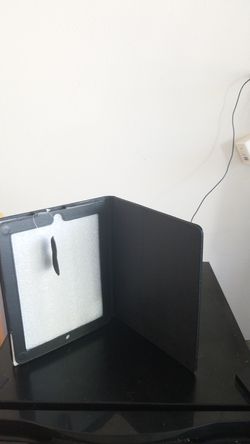 Black iPad case