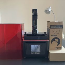 Elegoo Mars4 DLP 3D Printer + Resin
