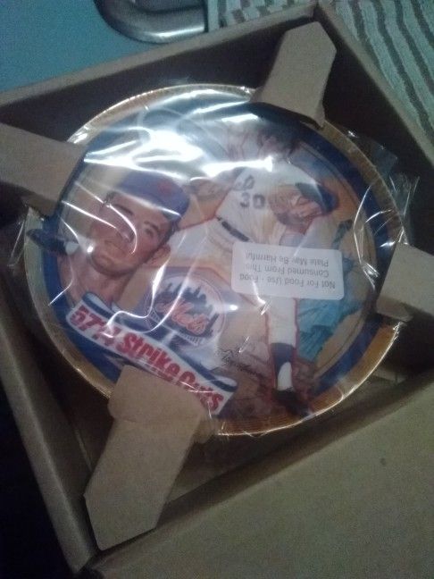 Nolan Ryan Collector Plate Birth Of A Legend.